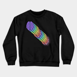 Colourful Brain Crewneck Sweatshirt